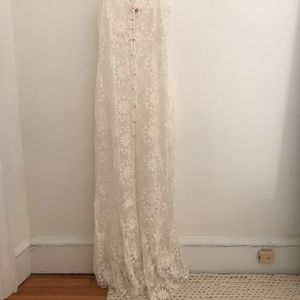 Free People lace slip dress Size M. Never worn!